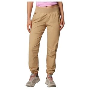 Columbia New w Tag Tan Women's Trail Pant Straight Leg Active Fit Omnishield XL